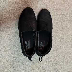 Bobs sketchers leather memory foam shoes